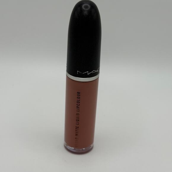 MAC Retro Matte Liquid Lipcolour #121 Burnt Spice Creamy Dirty Rose 5ml/0.17oz - Picture 4 of 4